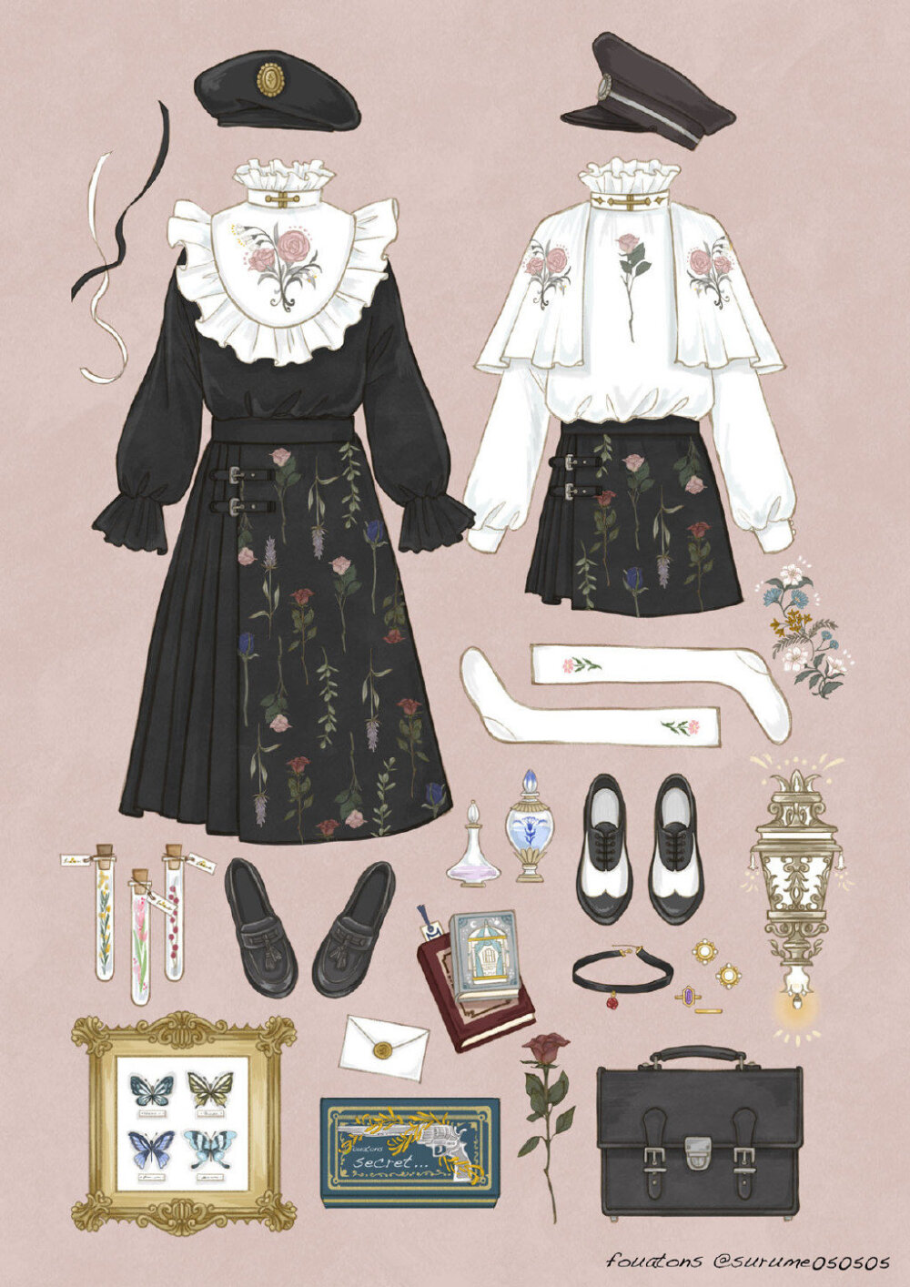 服裝設計圖 創意與工藝的視覺交響